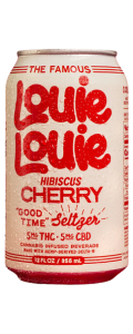 Louie Louie Hibiscus Cherry Seltzer